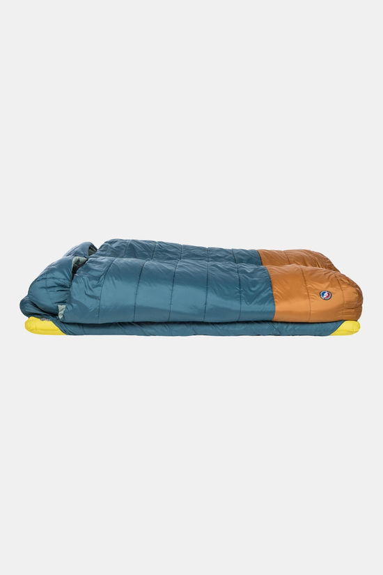Big Agnes Dream Island 20 Doublewide Slaapzak Petrol/Brown