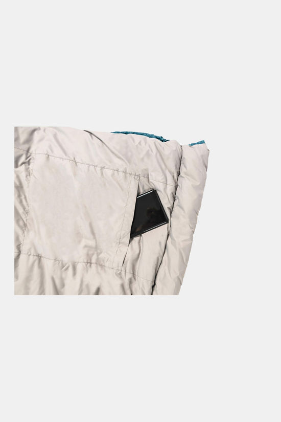 Grüezi-bag Wolle Camp Comfort Links 191 Slaapzak Petrol