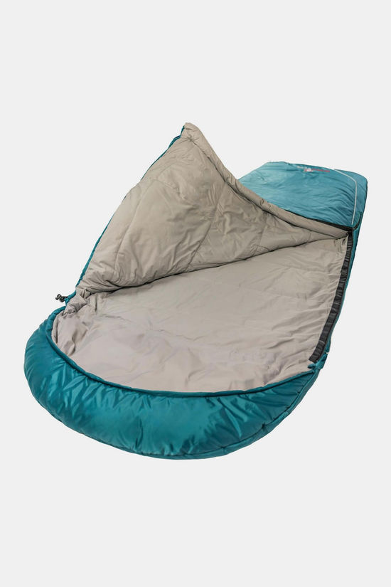 Grüezi-bag Wolle Camp Comfort Links 191 Slaapzak Petrol