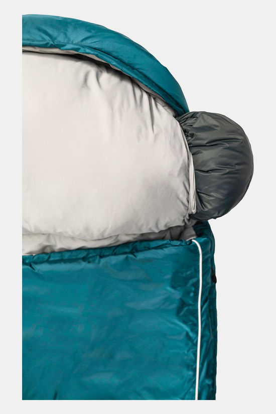 Grüezi-bag Wolle Camp Comfort Links 191 Slaapzak Petrol
