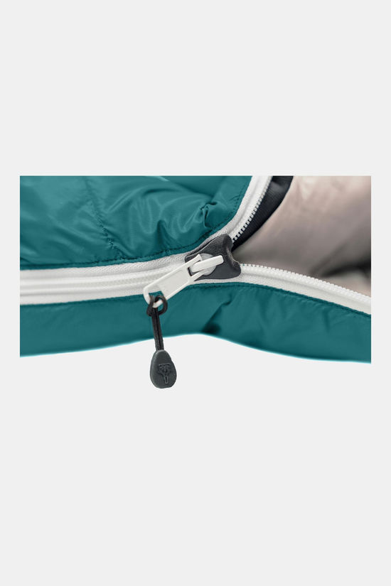 Grüezi-bag Wolle Camp Comfort Links 191 Slaapzak Petrol