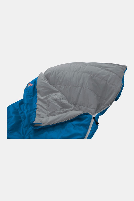 Grüezi-bag Wolle Almhütte Slaapzak blue