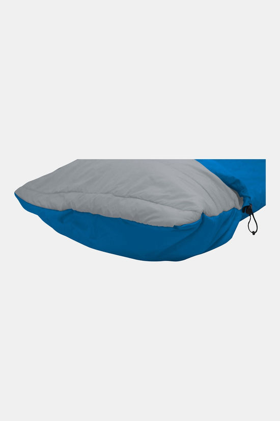 Grüezi-bag Wolle Almhütte Slaapzak blue