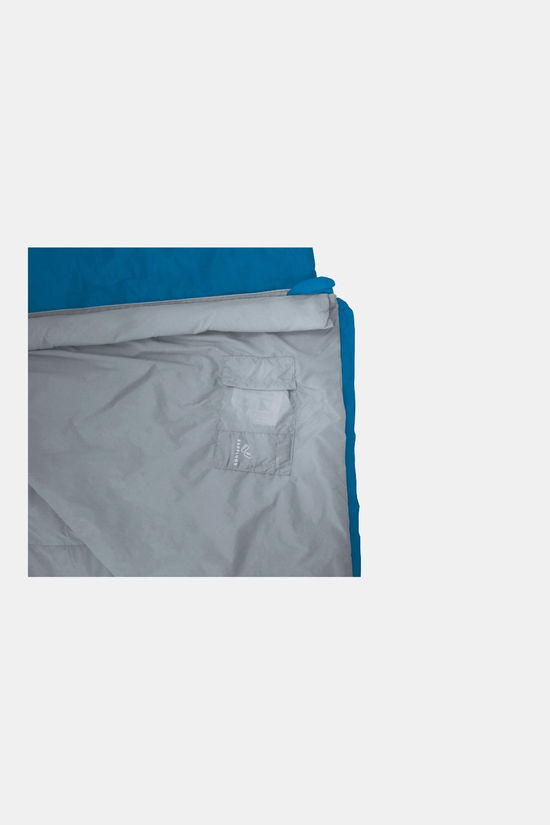 Grüezi-bag Wolle Almhütte Slaapzak blue