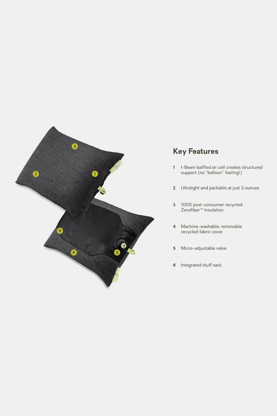 Nemo Fillo Elite Reiskussen dark grey/yellow