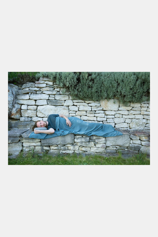 Cocoon Mummy Liner, 100% Lyocell Lakenzak Blauw