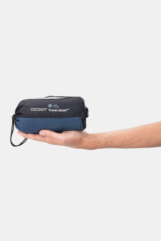 Cocoon Travelsheet, 100% Lyocell Lakenzak blue