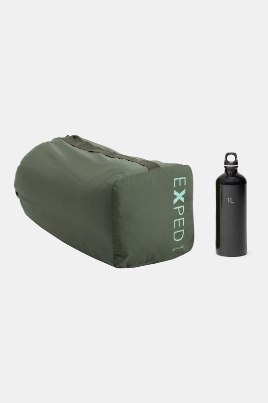 Exped Luxewool Blanket Uno Deken mid grey/dark grey