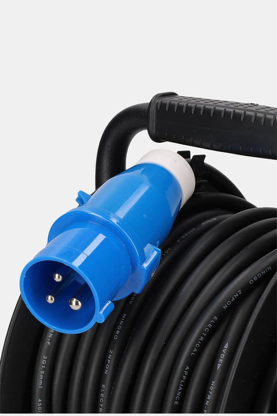 Haba Haspel 25M 3X1.5 Cee Stekker+Winkelkoppeling Elektriciteitsaansluiting -