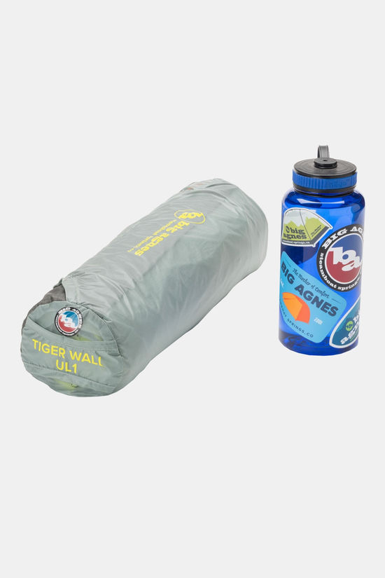 Big Agnes Tiger Wall Ul1 Tent 1P Dark Grey/Lime Green