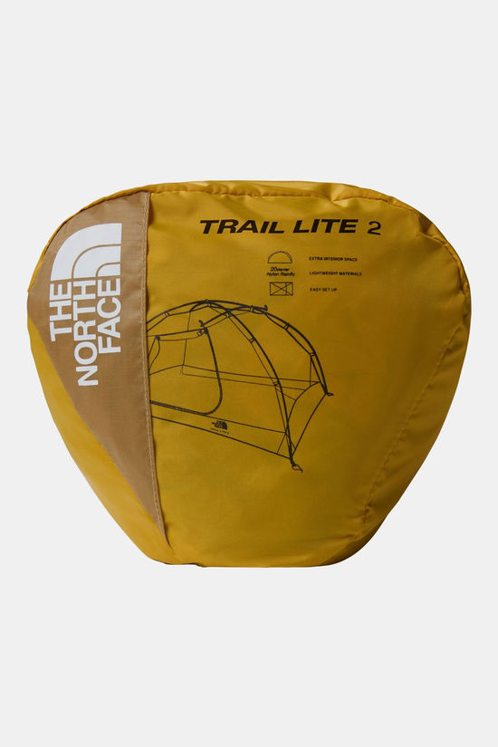 The North Face Trail Lite 2 Tent mid grey/dark yellow