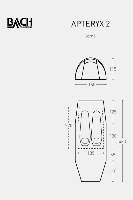 Bach Apteryx 2 Tent green