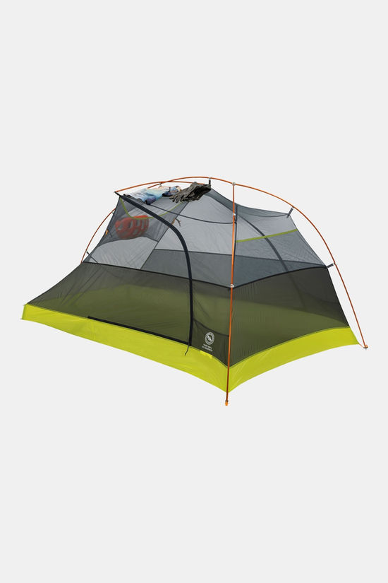 Big Agnes Tiger Wall Ul2 Bikepack Tent 2P Dark Grey/Lime Green