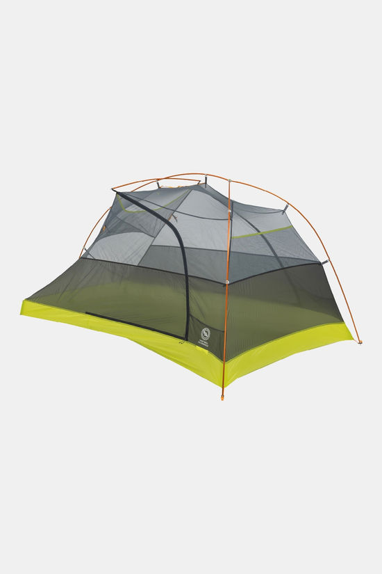 Big Agnes Tiger Wall Ul2 Bikepack Tent 2P Dark Grey/Lime Green