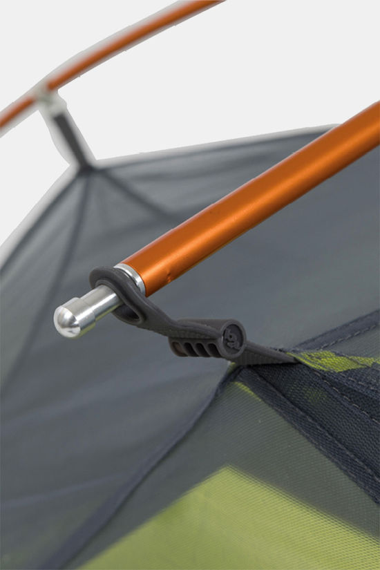 Big Agnes Tiger Wall Ul2 Bikepack Tent 2P Dark Grey/Lime Green