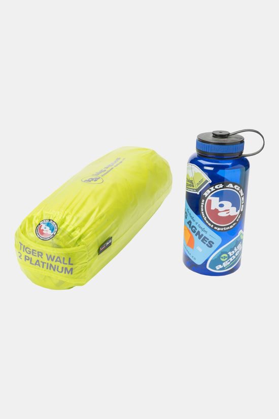 Big Agnes Tiger Wall 2 Platinum Tent 2P Dark Grey/Lime Green