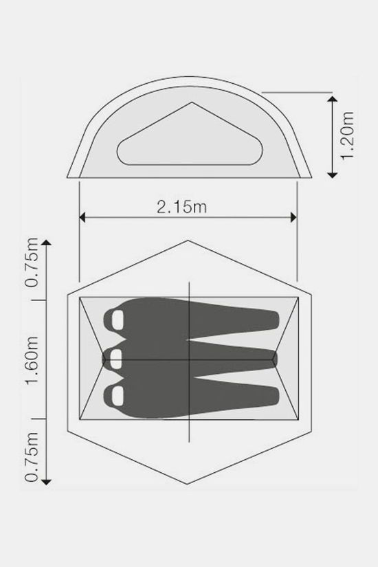 Exped Lyra III Extreme Tent mid green