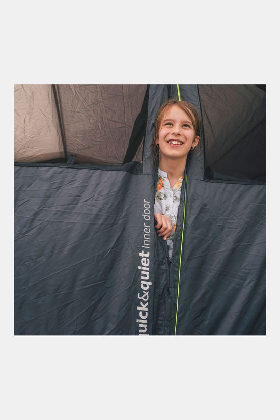 Outwell Monterey 4 Air Tent mid grey/dark blue