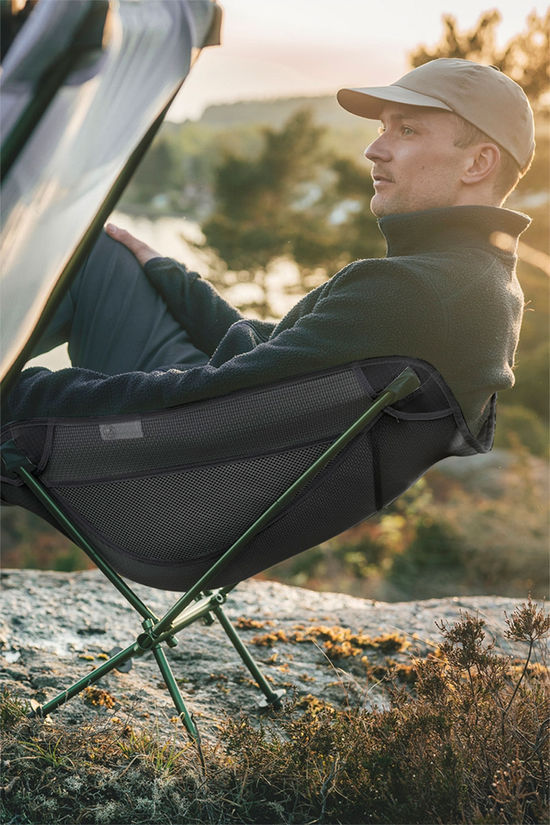 Robens Pathfinder Large Light Campingstoel Black