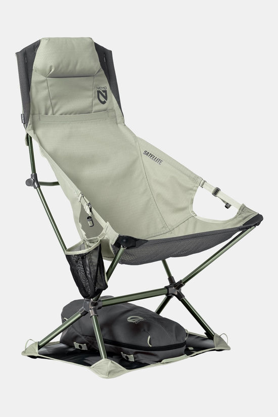 Nemo Satellite Reclining Camp Campingstoel Olive Green