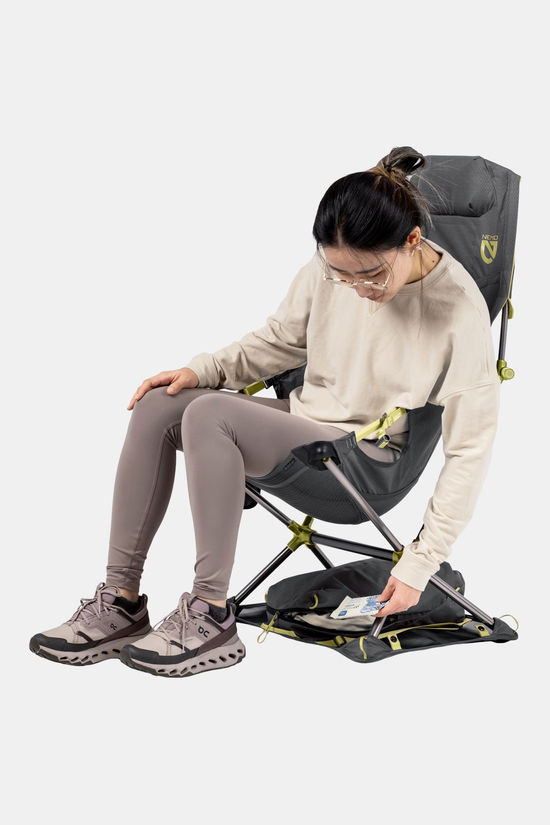 Nemo Satellite Reclining Camp Campingstoel Olive Green