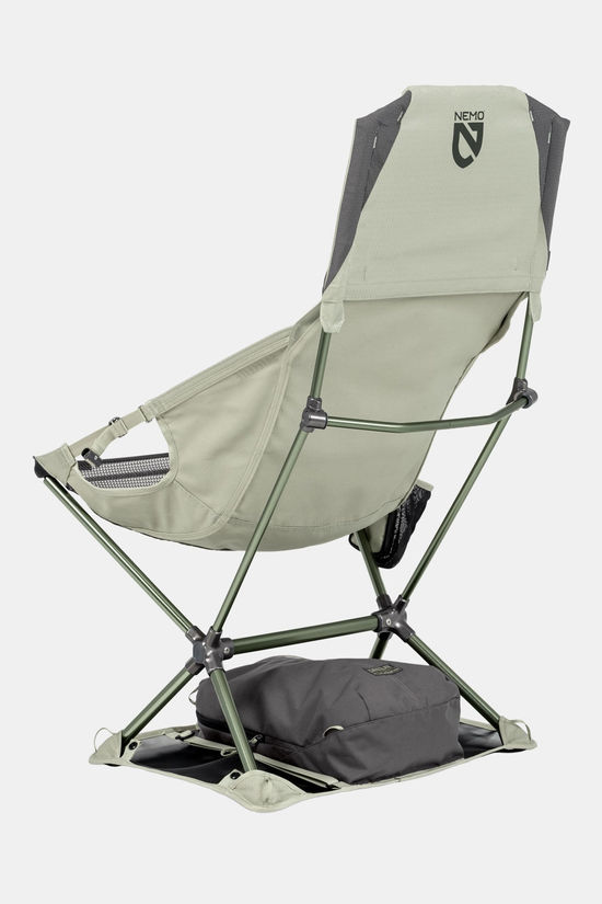 Nemo Satellite Reclining Camp Campingstoel Olive Green