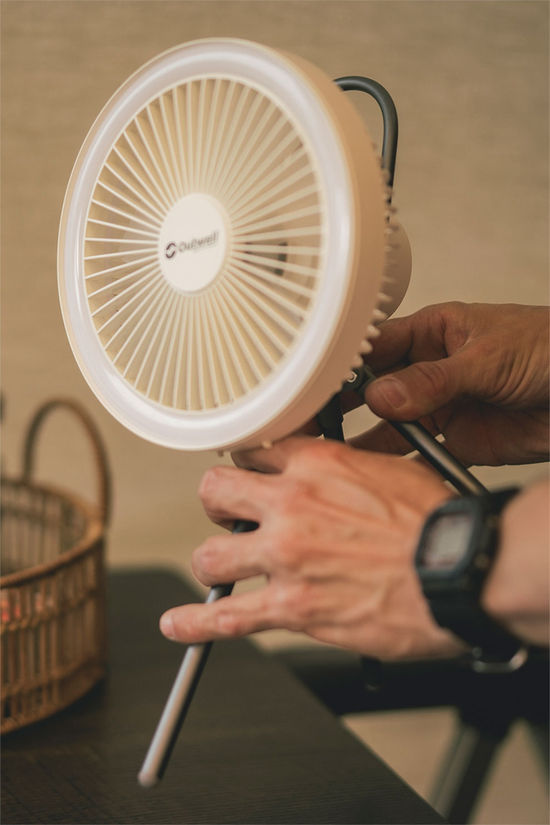 Outwell Eryon Rechargeable Fan Ventilator white
