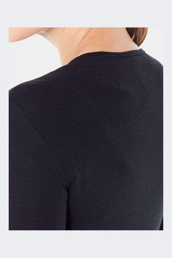 icebreaker 175 Everyday Ls Crewe Thermoshirt Dames black