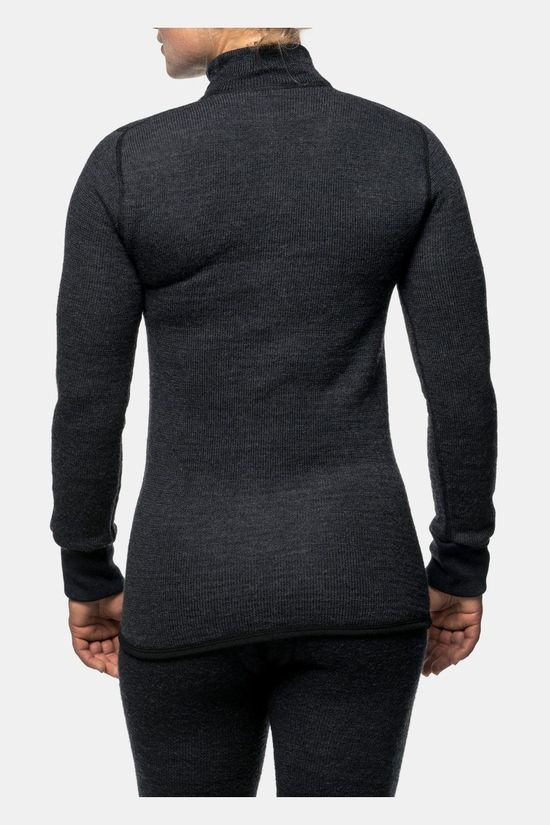 Woolpower Zip Turtleneck Protection 400 Midlayer Unisex dark grey