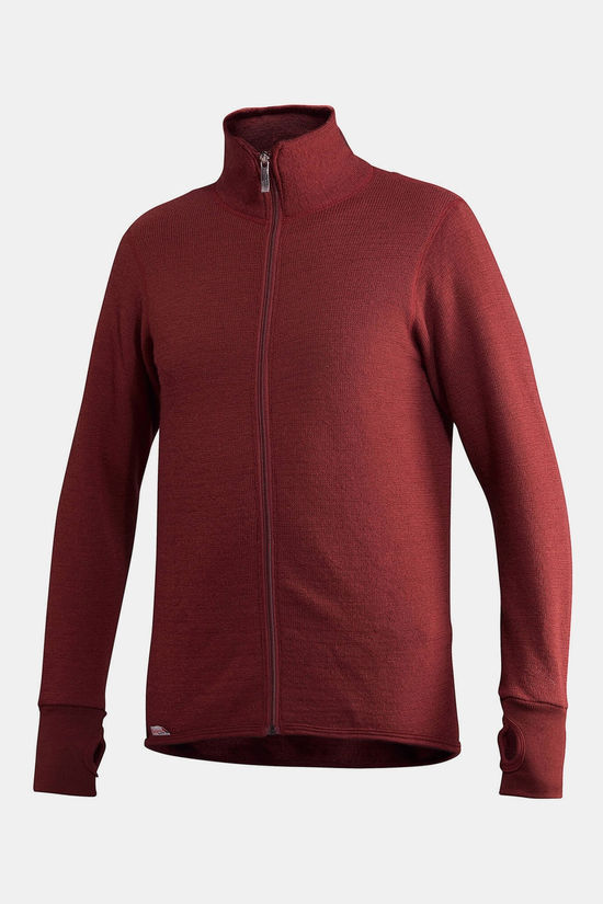 Woolpower Full Zip Jacket 400 Unisex Midlayer rust