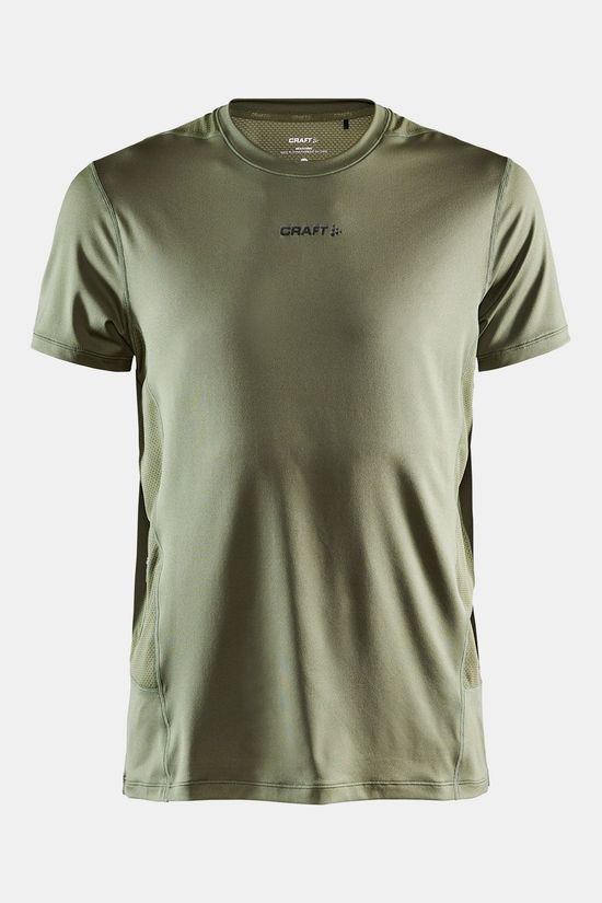 Craft ADV Essence SS Tee mid khaki