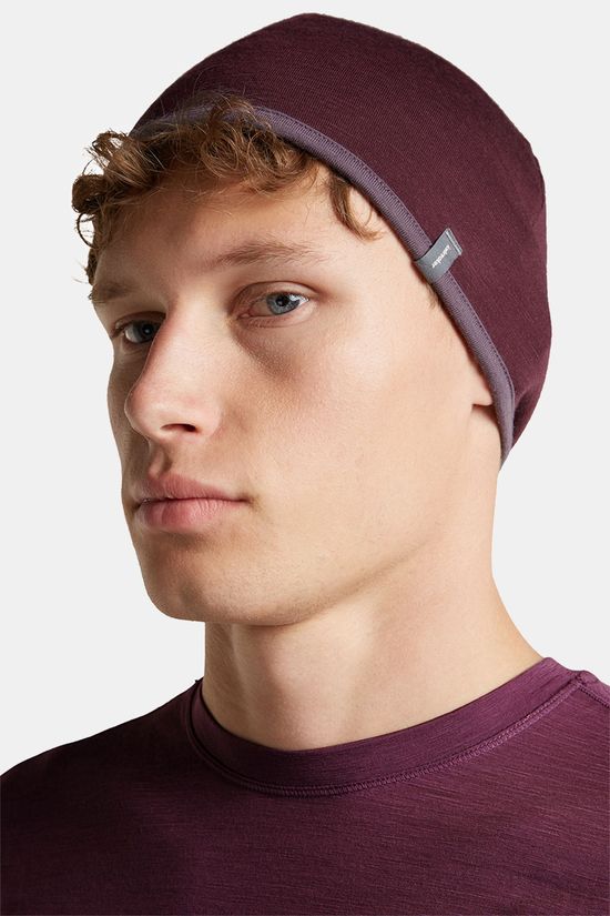 icebreaker Merino Pocket Muts mid pink/dark grey