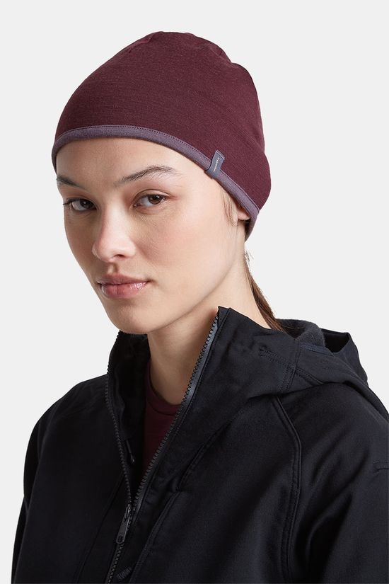icebreaker Merino Pocket Muts mid pink/dark grey
