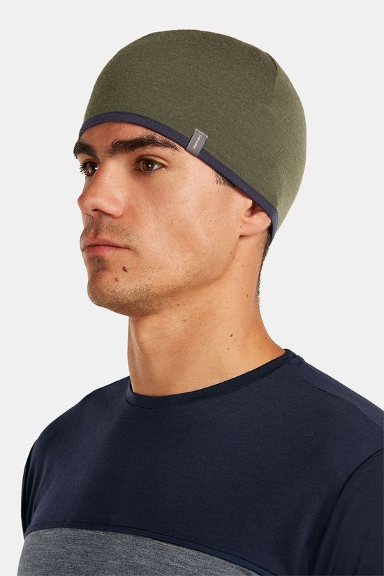 icebreaker Icebreaker Pocket Muts Dark Khaki/Navy Blue