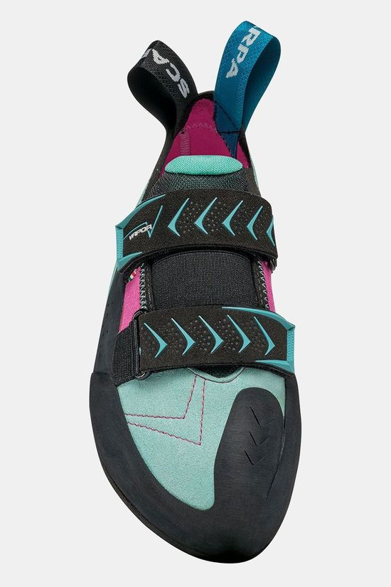 Scarpa Vapor V Klimschoen Dames Dahlia Aqua
