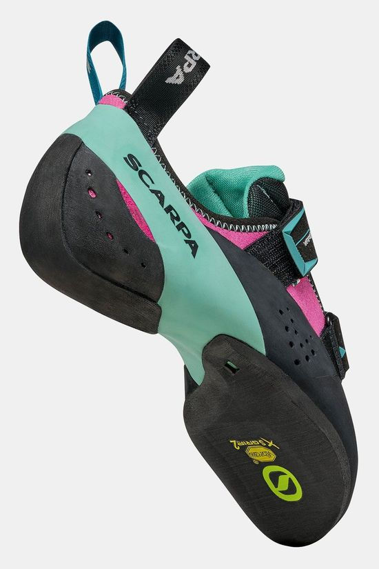 Scarpa Vapor V Klimschoen Dames Dahlia Aqua