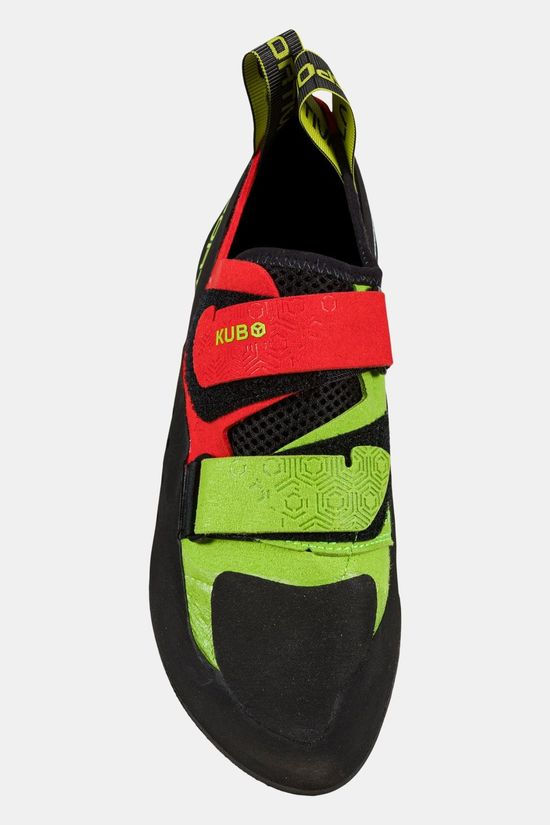La Sportiva Kubo Klimschoen Goji/ Neon