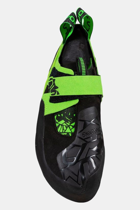 La Sportiva Skwama Vegan Klimschoen Black / Flesh Green