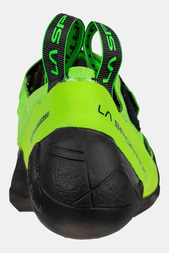 La Sportiva Skwama Vegan Klimschoen Black / Flesh Green