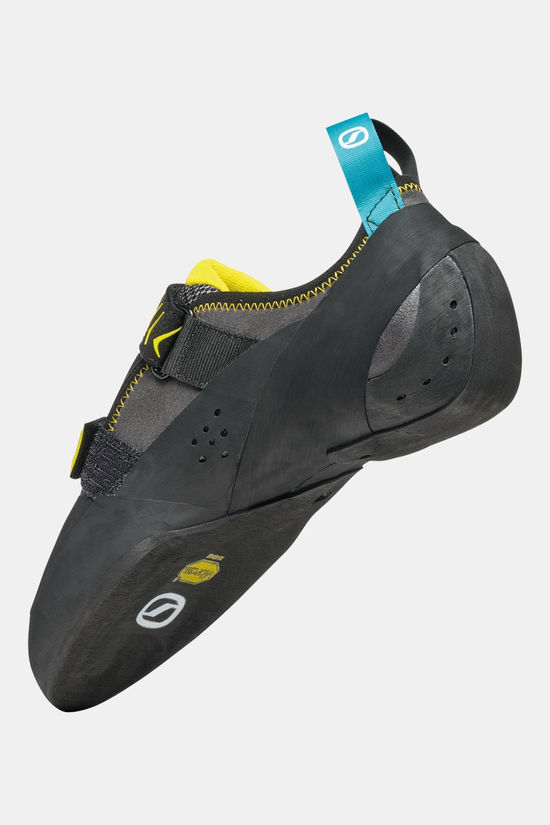 Scarpa Vapor V Klimschoen dark grey/yellow