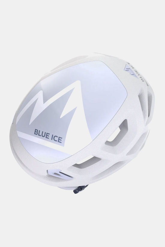 Blue Ice Blast Klimhelm white