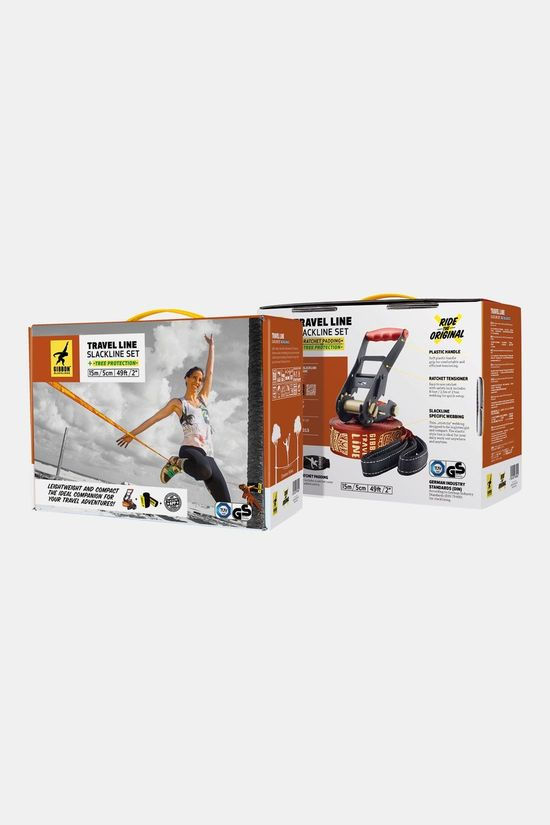 Gibbon Travel Line Treewear Set Slackline rust/yellow