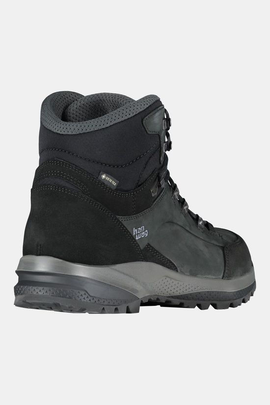 Hanwag Banks StraightFit Extra GTX Wandelschoenen black/dark grey