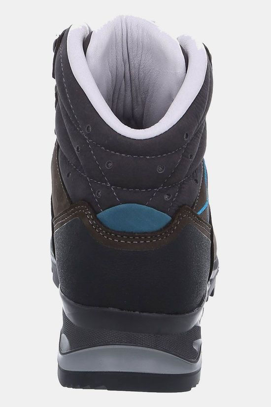 Lowa Lady Light LL Bergschoen Dames Dark Brown/Turquoise
