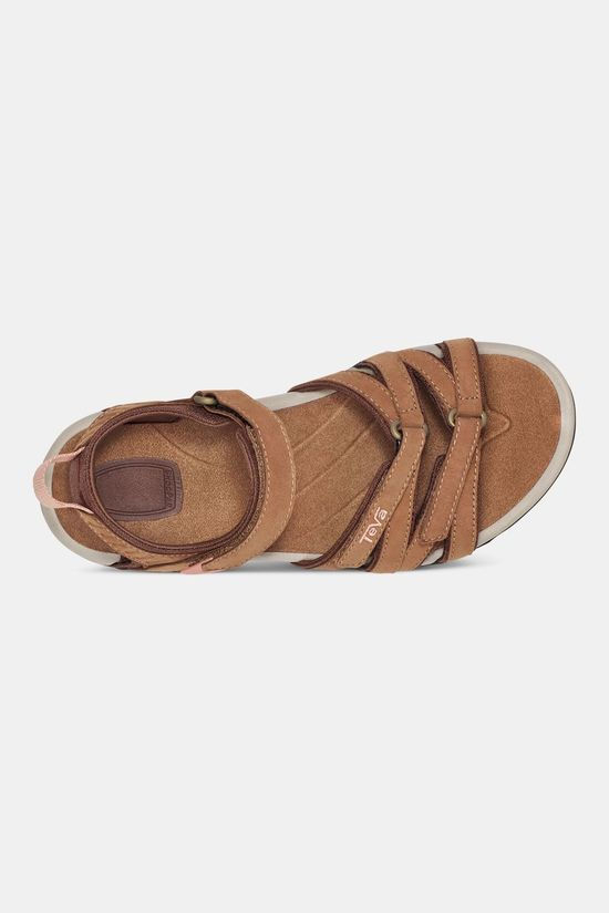 Teva Tirra Leather Sandaal Dames light brown