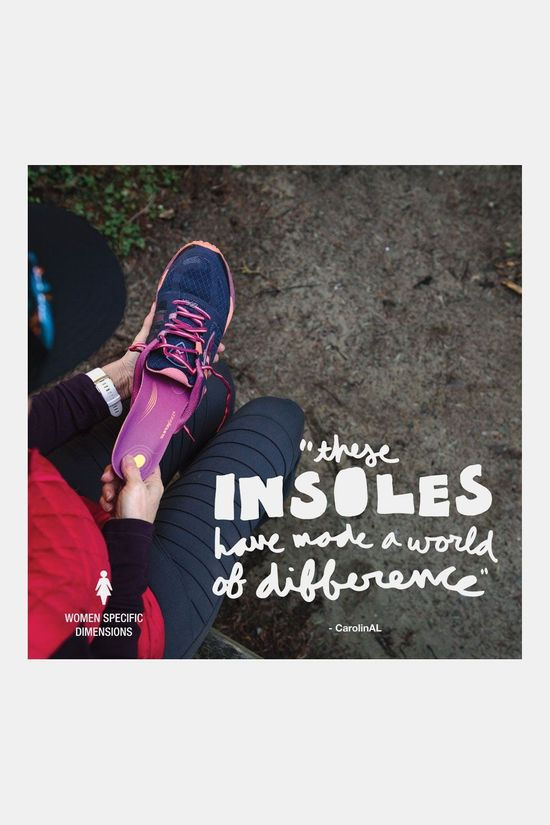 Superfeet Run Comfort Inlegzool Hardlopen Dames dark pink