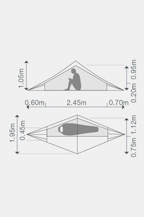 Exped Vela I Extreme 1-Persoonstent Moss Green
