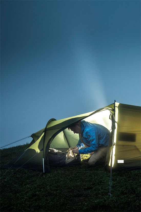 Fjällräven Abisko Shape 2-Persoons Tunneltent mid green