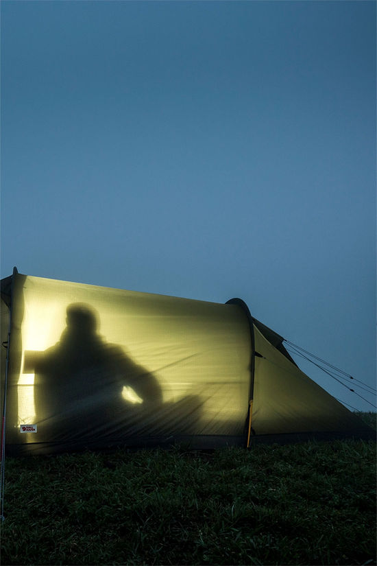 Fjällräven Abisko Shape 2-Persoons Tunneltent mid green