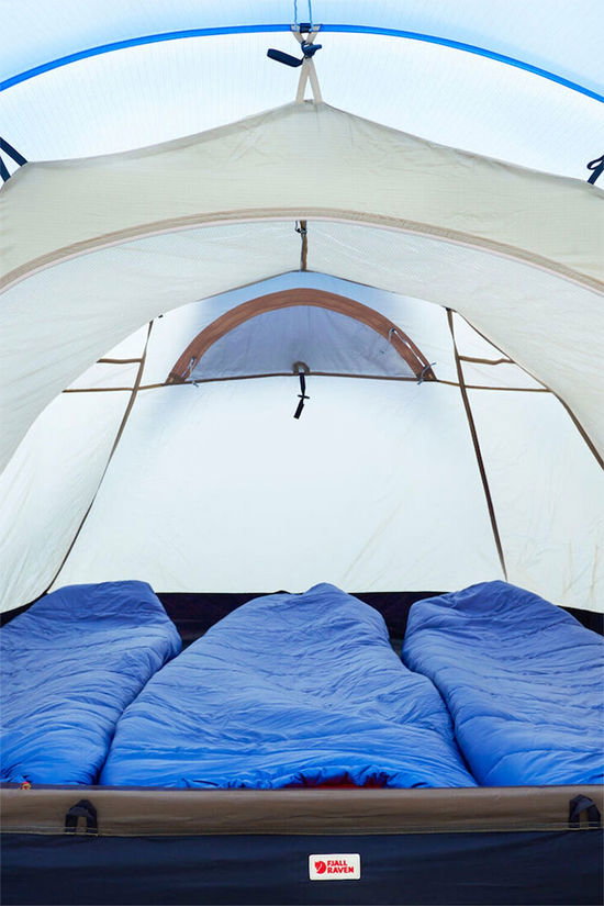 Fjällräven Keb Endurance 3-Persoons Tunneltent light blue